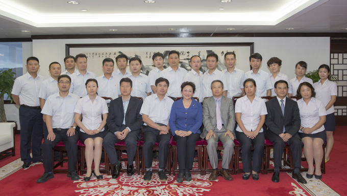 姜巖總經(jīng)理接見金融板塊焦作商業(yè)銀行學(xué)習(xí)班（圖）
