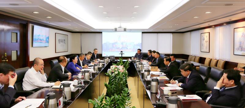 姜巖總經(jīng)理會(huì)見湖南省人民政府省長許達(dá)哲一行并出席2017湖南（香港）投資貿(mào)易洽談周活動(dòng)