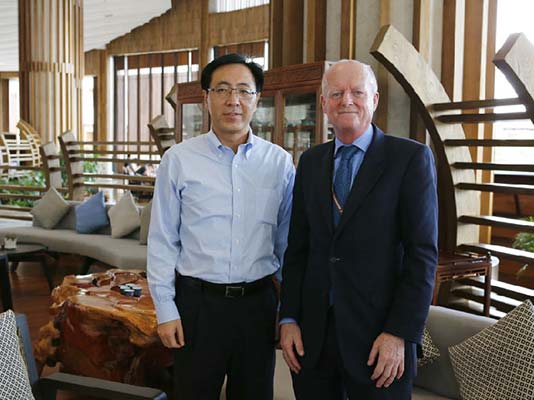 中免集團(tuán)董事長、總經(jīng)理 彭輝接受穆迪報(bào)道專訪