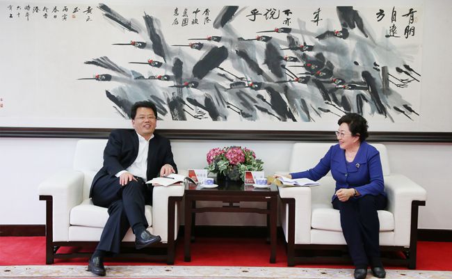 雲(yún)南省人民政府劉慧晏副省長(zhǎng)一行到訪集團(tuán)（圖）